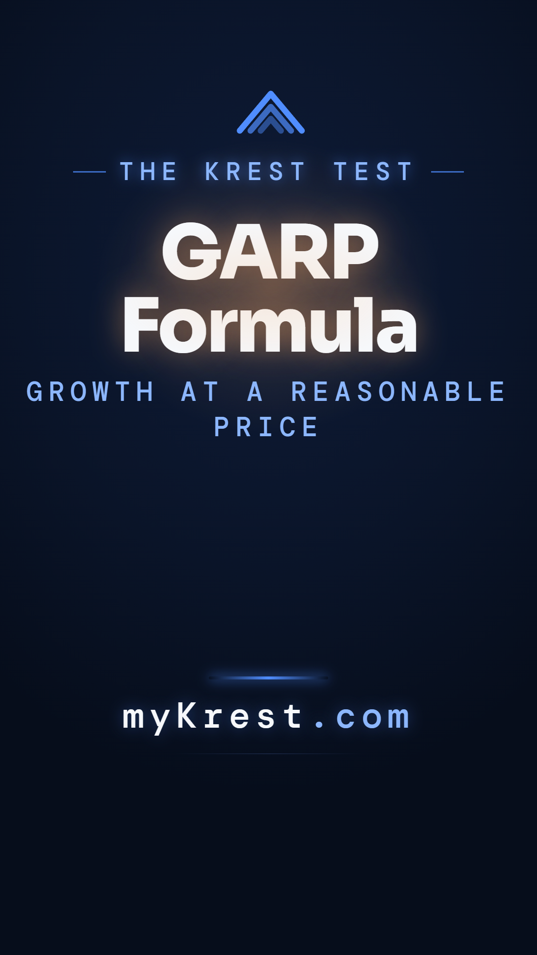 Watch the GARP analysis in 77s