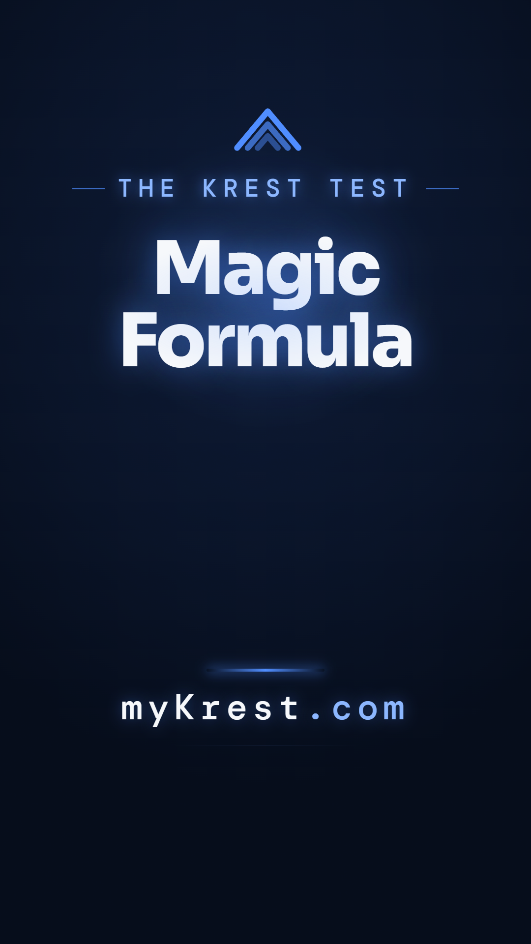 Watch the Magic Formula analysis in 71s