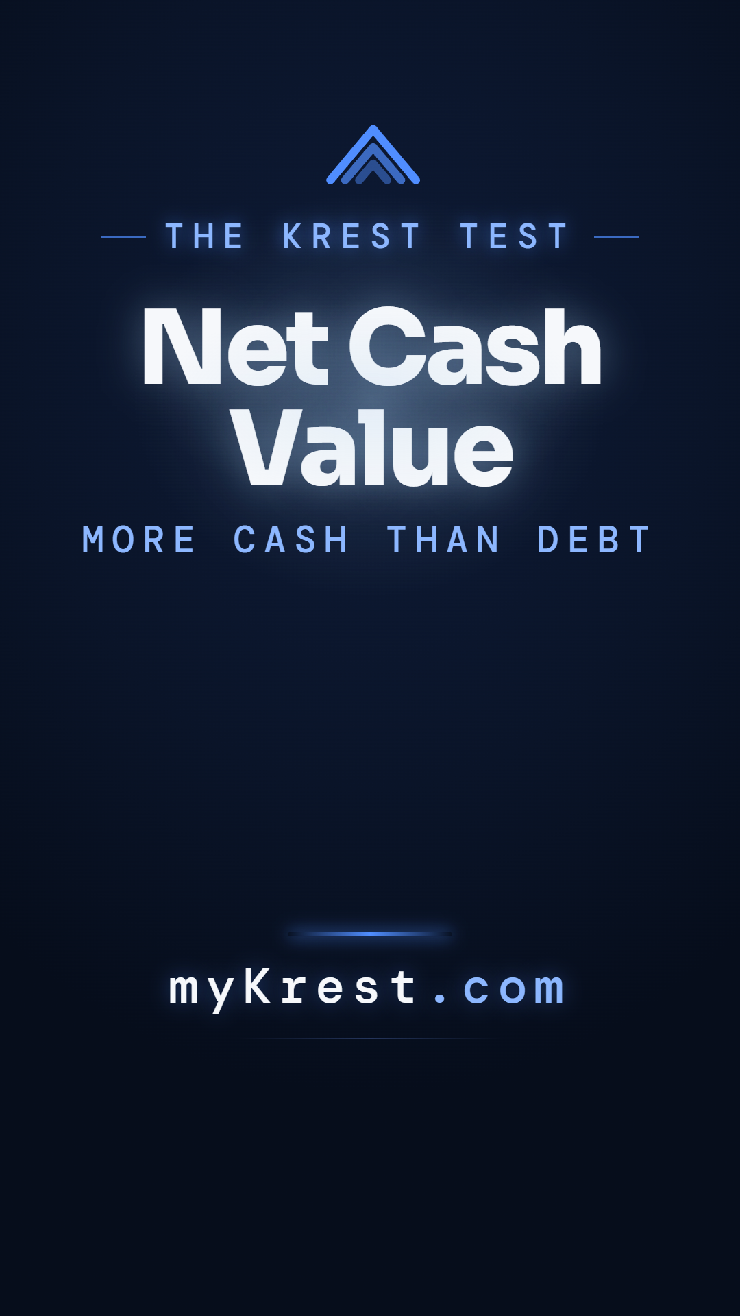 Watch the Net Cash Value &middot; net cash rich balance sheets analysis in 79s